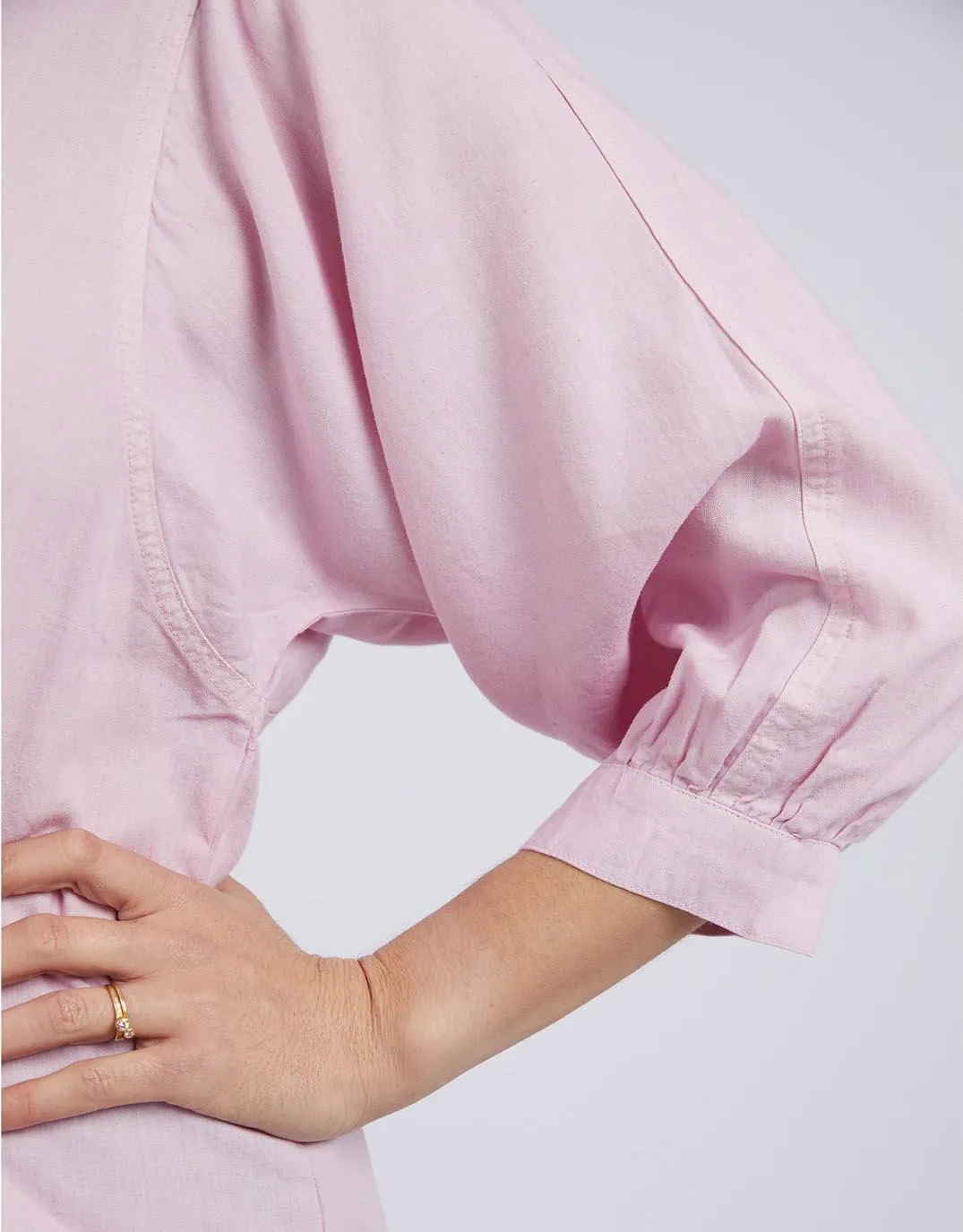 Rowan Shirt - Powder Pink