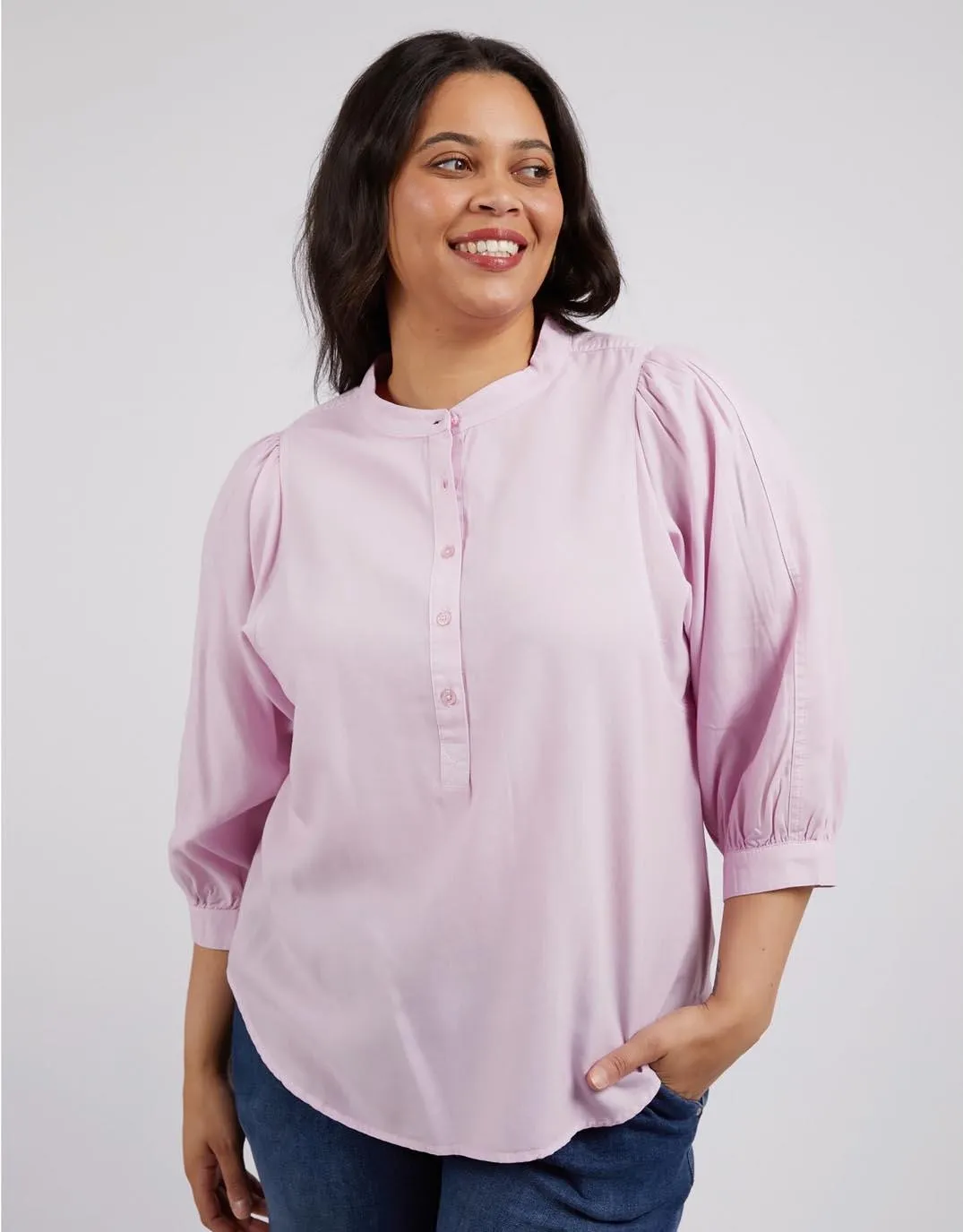 Rowan Shirt - Powder Pink