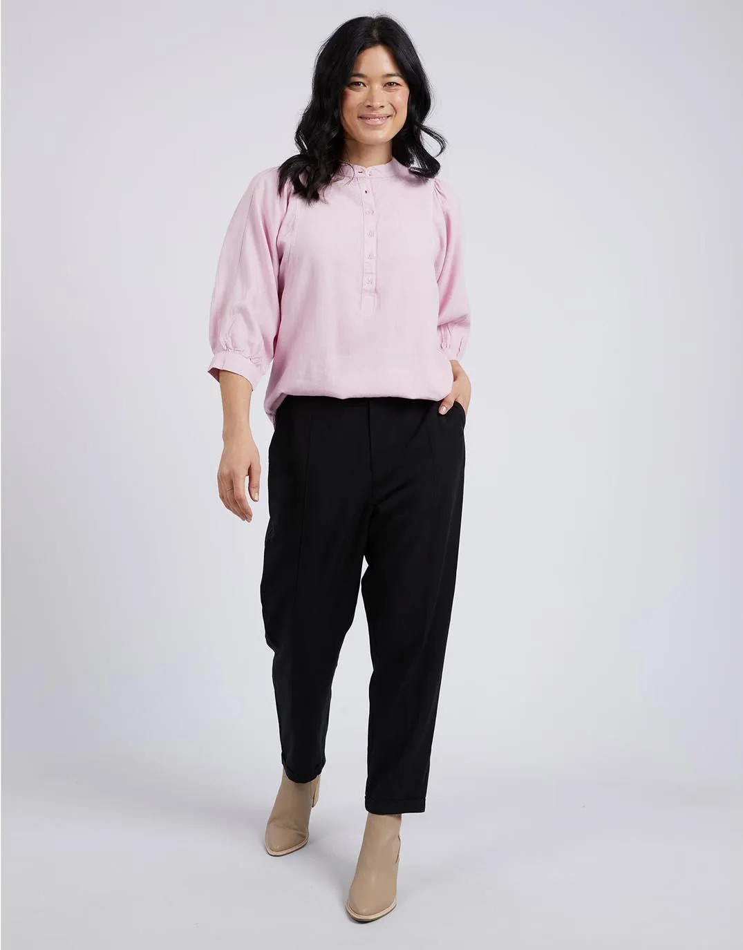 Rowan Shirt - Powder Pink