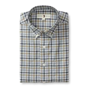 Russel Plaid Cotton Oxford Sport Shirt