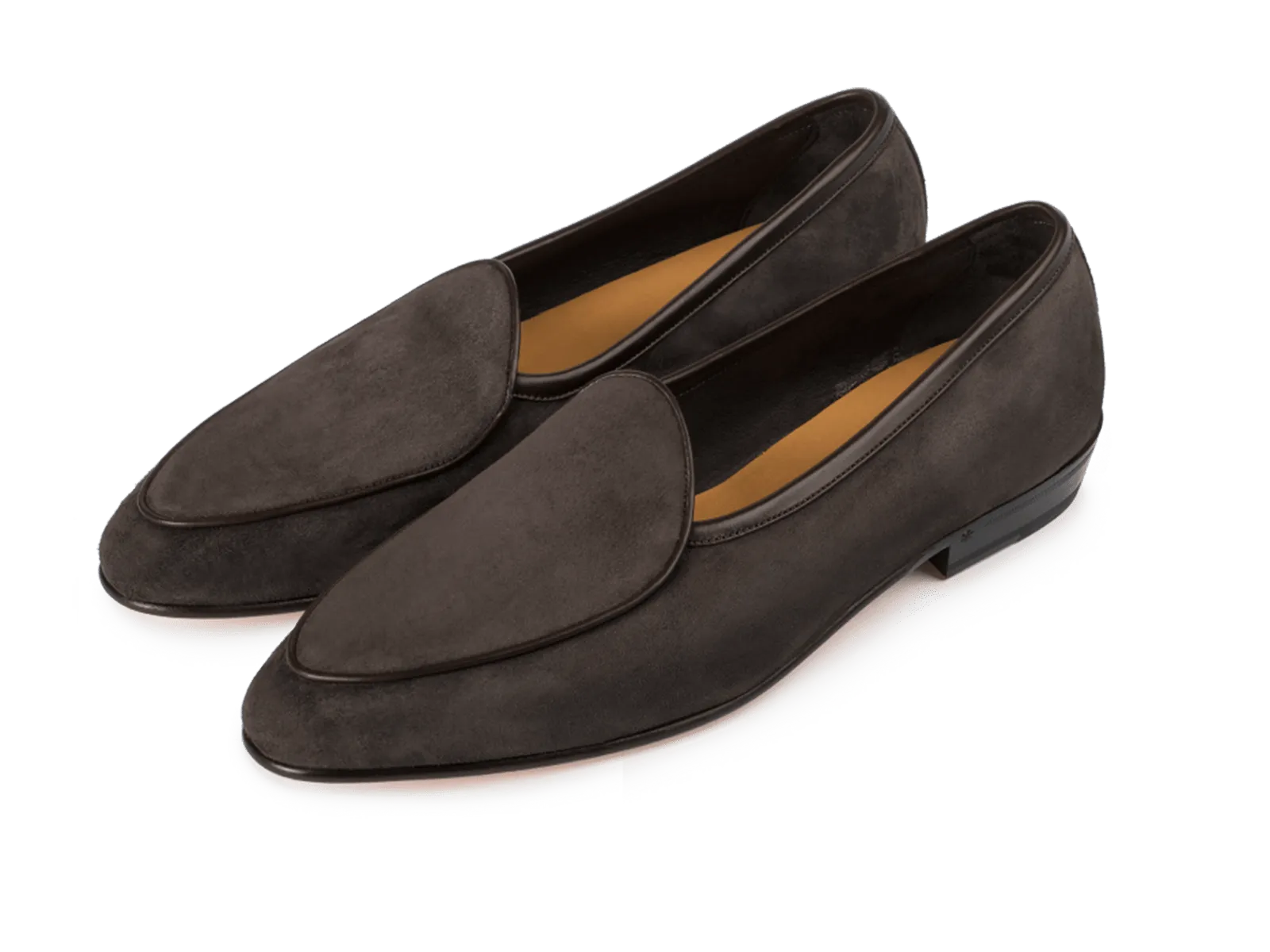 Sagan Classic Loafers in Bark Grey Asteria Suede