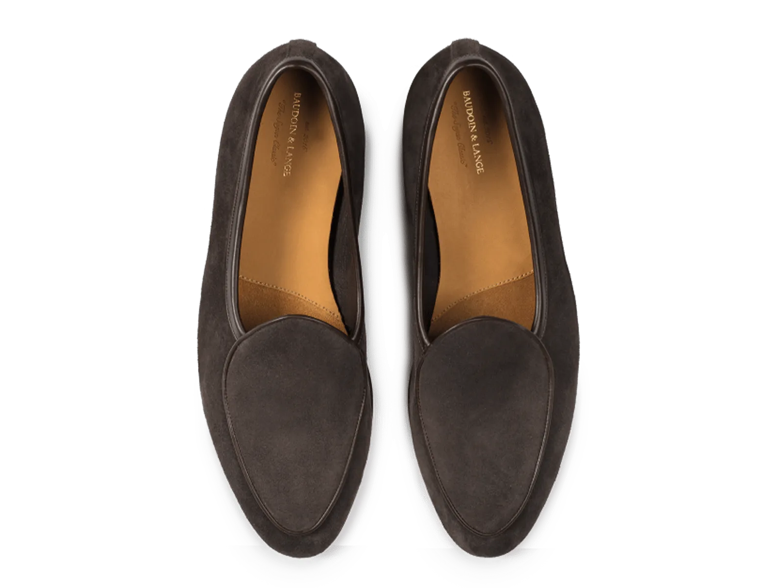 Sagan Classic Loafers in Bark Grey Asteria Suede