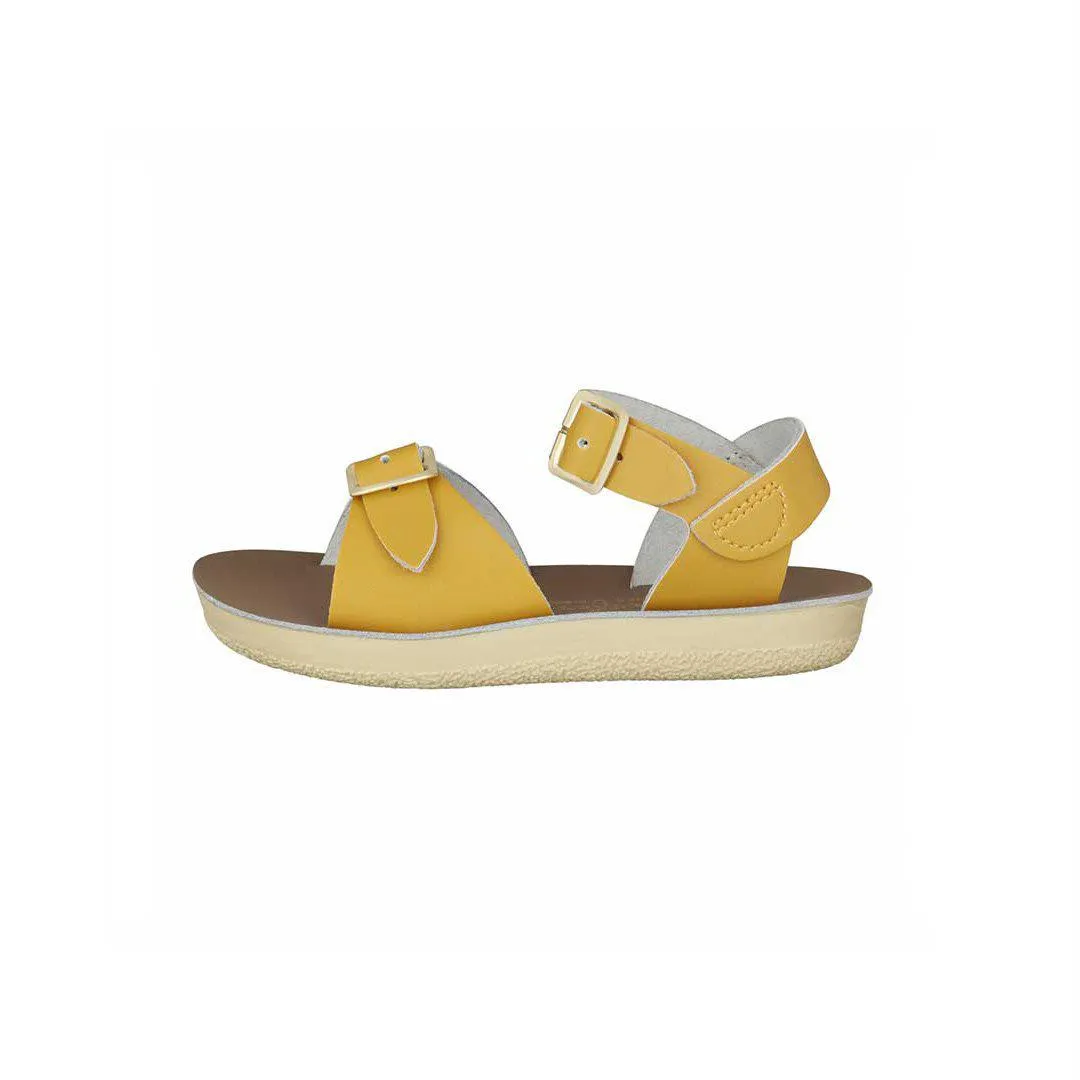 Salt-Water Sun-San Kid's Sandals - Surfer - Mustard