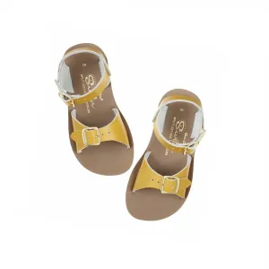 Salt-Water Sun-San Kid's Sandals - Surfer - Mustard