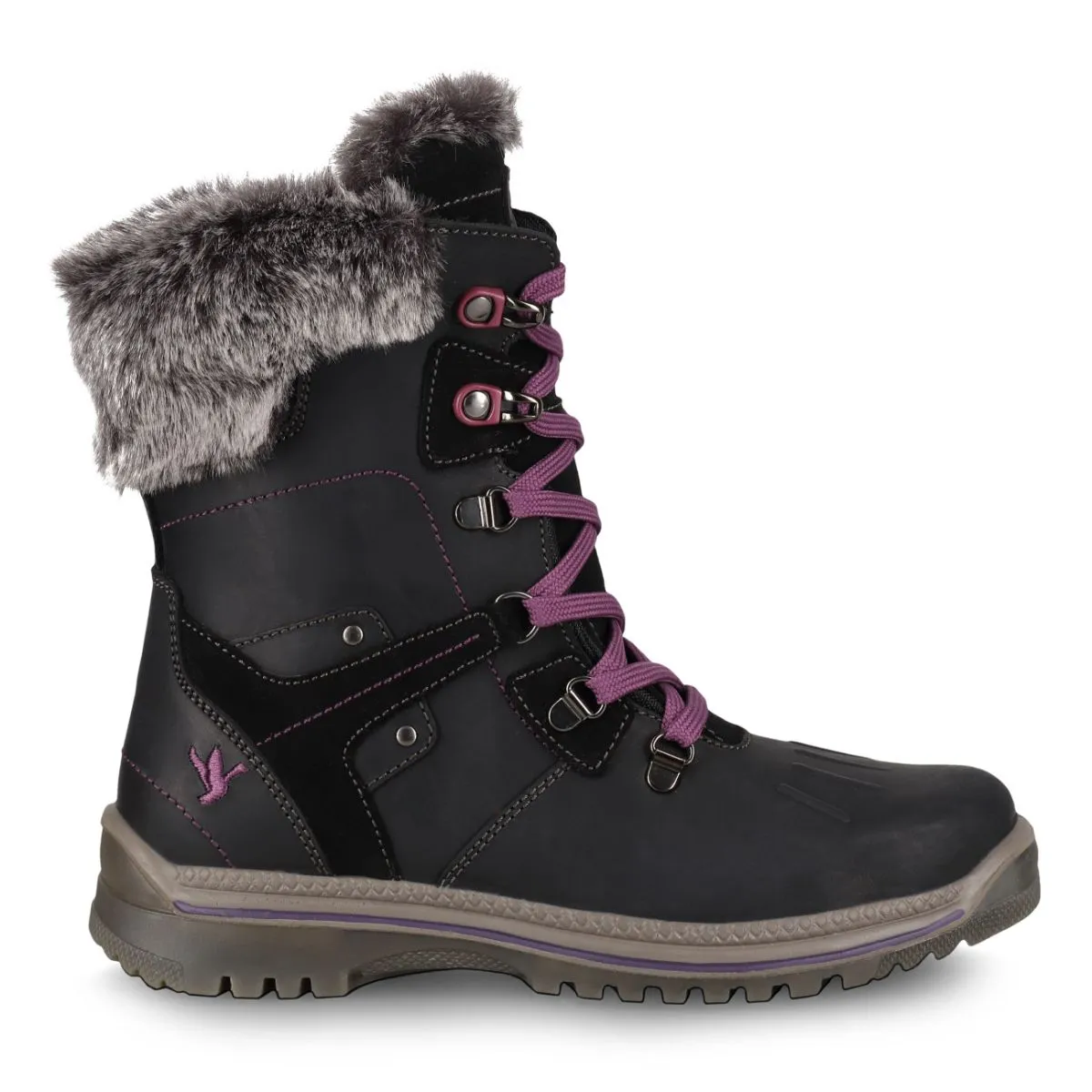 Santana Canada Women's  Milly in Black/Purple