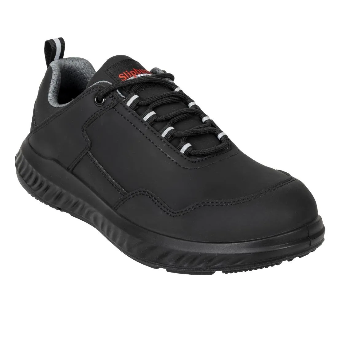 Slipbuster Microfibre Safety Trainer Matte Black 45 - BA064-45