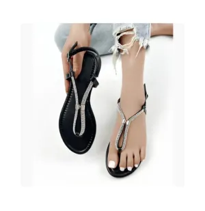 Stone Strip Stylish Flats for Women.