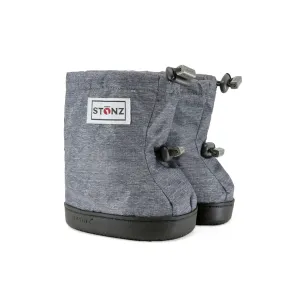 Stonz Heather Grey Baby/Toddler Booties