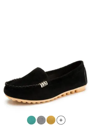 USS Shoes Margo Women's Slip-On Loafer Black Shoes