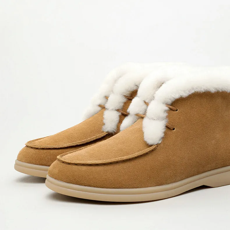 Velvet Snow Boots Plus Size Warm Velvet Snow Ankle