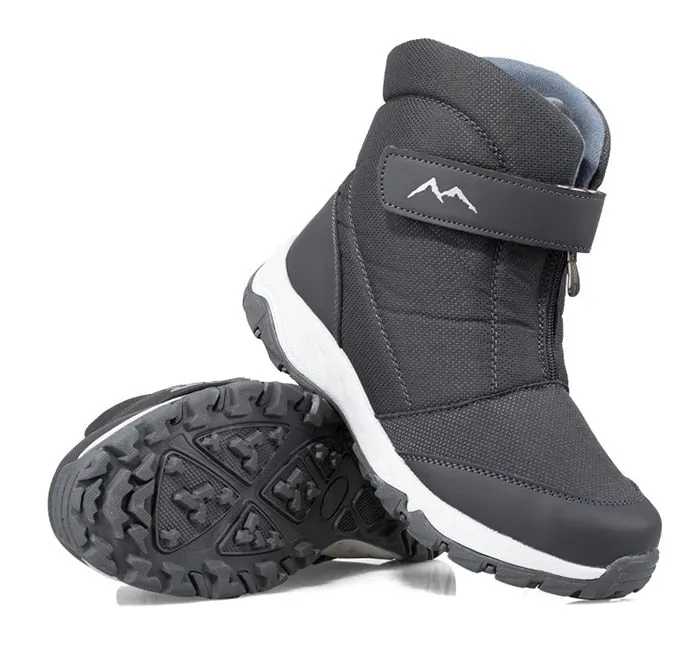 Winter Boots High-top Water-resistant Shoes Male Warm Snow Boots