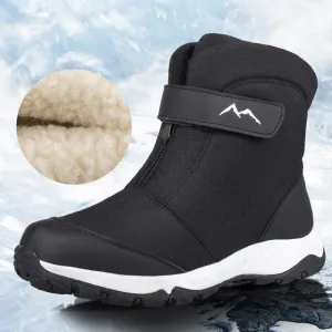 Winter Boots High-top Water-resistant Shoes Male Warm Snow Boots