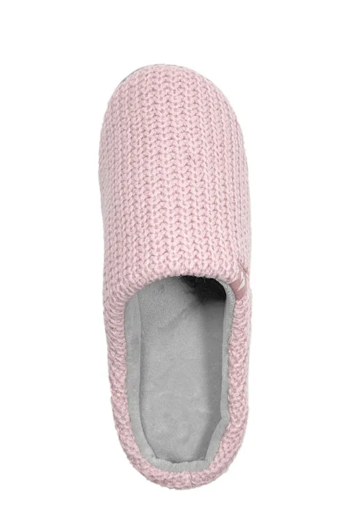 Women's Audrey Rib Knit Scuff Slipper