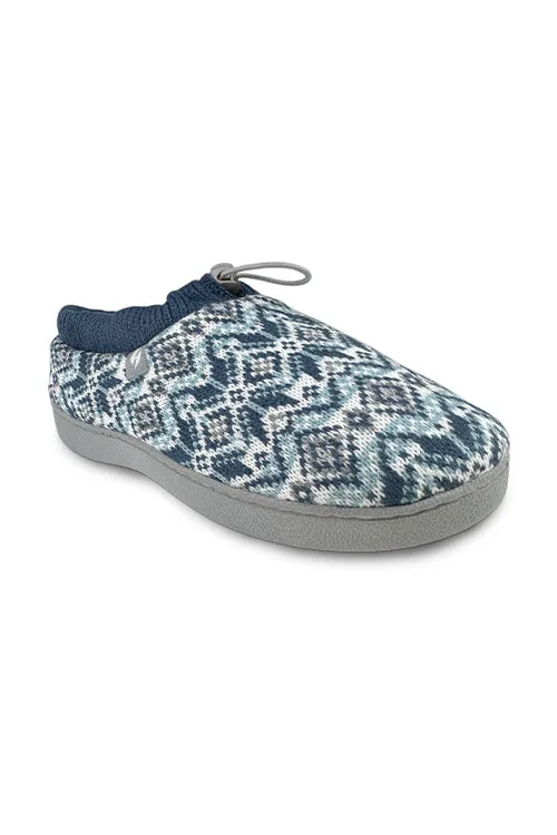 Women's Emma Fairisle Knit Drawstring Slippers