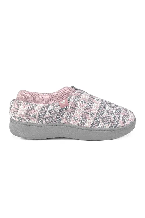 Women's Emma Fairisle Knit Drawstring Slippers