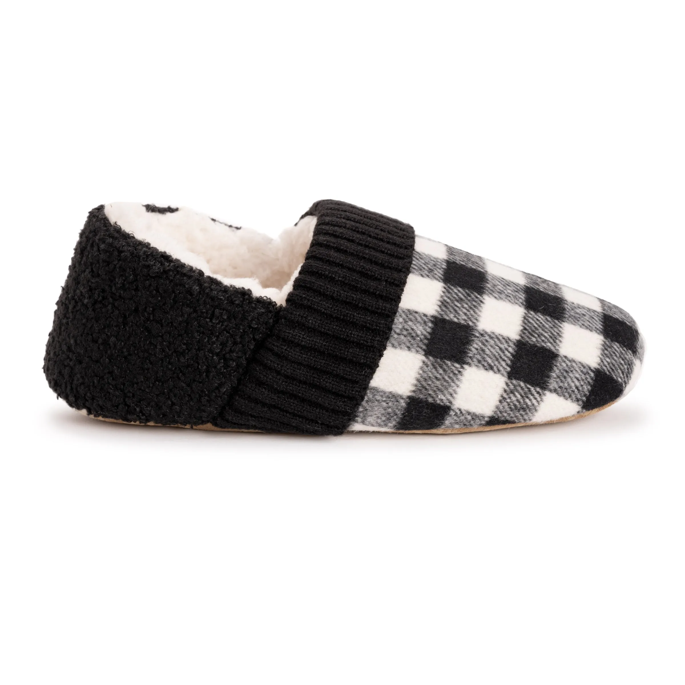 Women's Flannel Plaid Ballerina Slippers