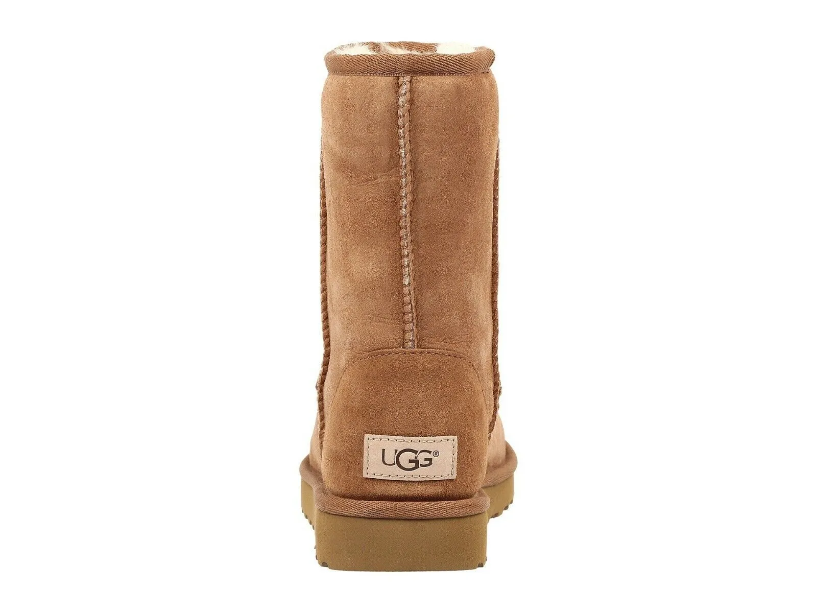 Women's Shoes UGG CLASSIC SHORT II Mid-Calf Sheepskin Boots 1016223 CHESTNUT